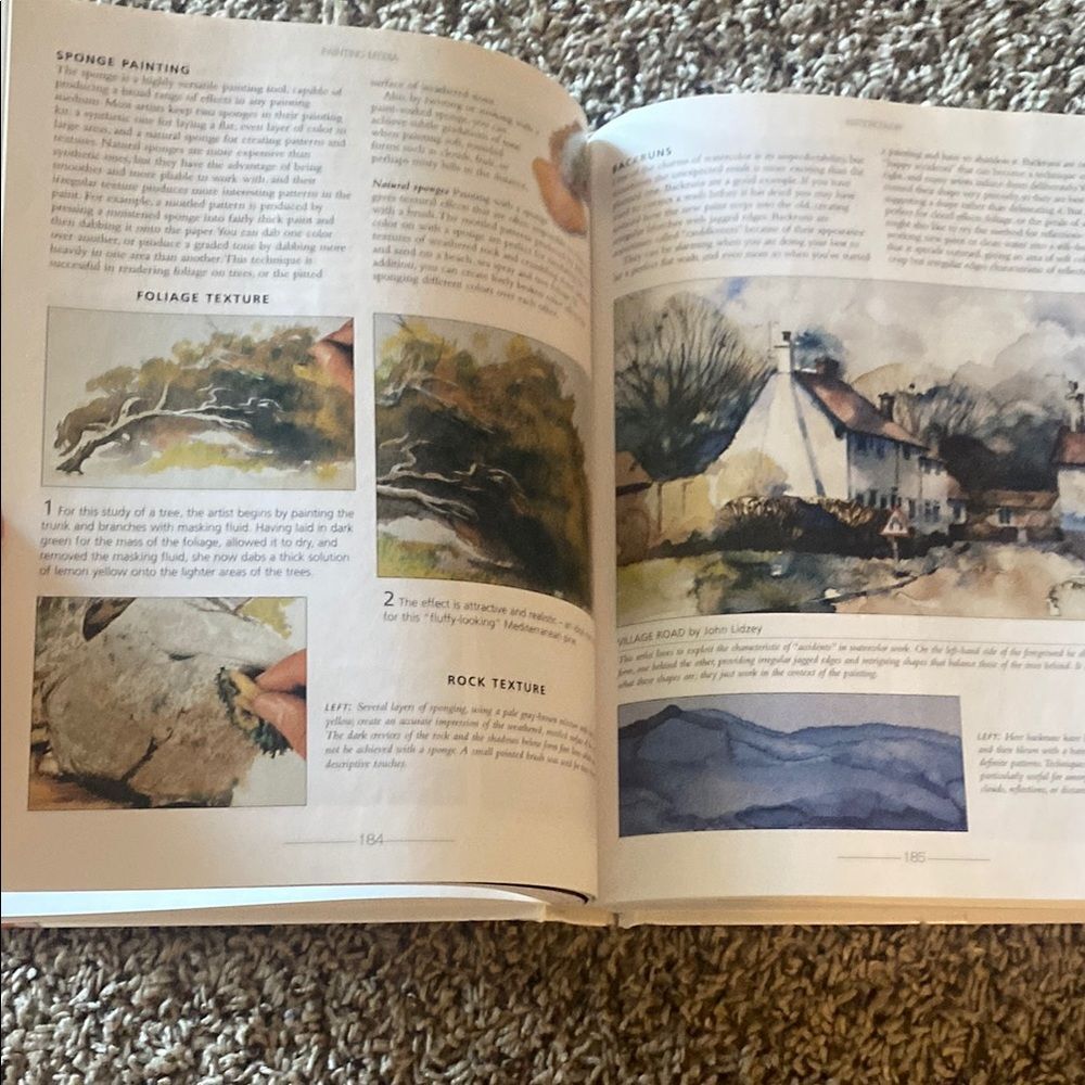 The Painting Handbook - Complete Guide Painting Techniques Hardcover 1st Edition - Picture 11 of 14